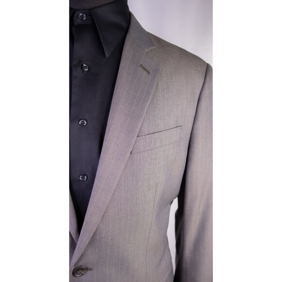 New Banana Republic Mens Blazer Sport Coat 2 Button Casual Jacket Size 42L Poly - Picture 4 of 15